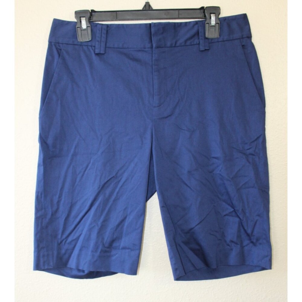 Lauren Ralph Lauren Womens Blue Bermuda Shorts 8